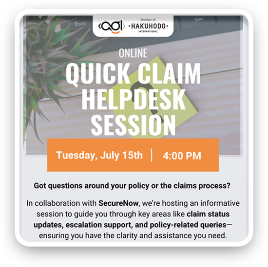 Quick Claim Helpdesk